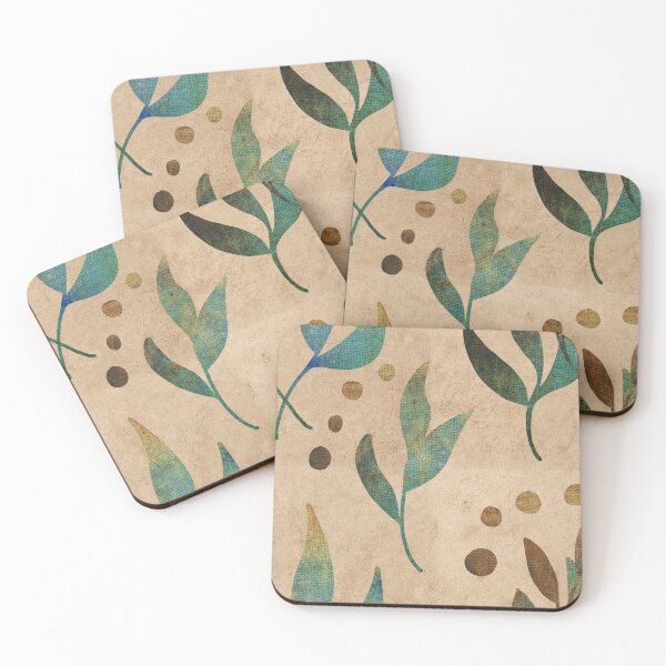 Item preview, Botanical Leaves Hand Drawn Pattern Design designed and sold by NancyMerkle.