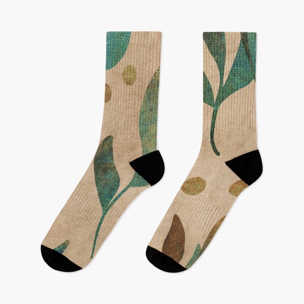 Item preview, Botanical Leaves Hand Drawn Pattern Design designed and sold by NancyMerkle.