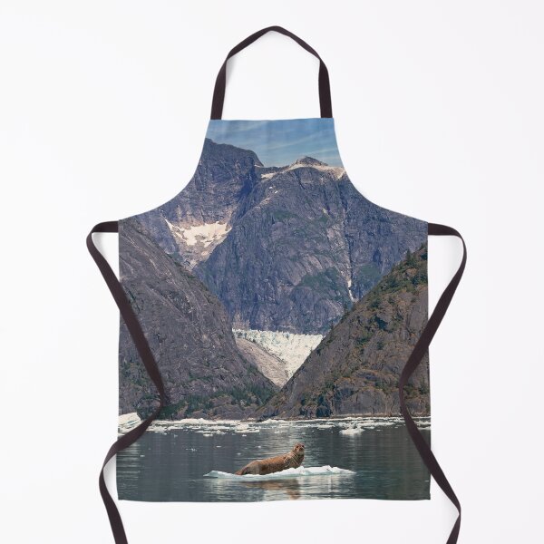 Item preview, Harbor Seal On A LeConte Glacier Ice Flow. designed and sold by Alex Preiss.
