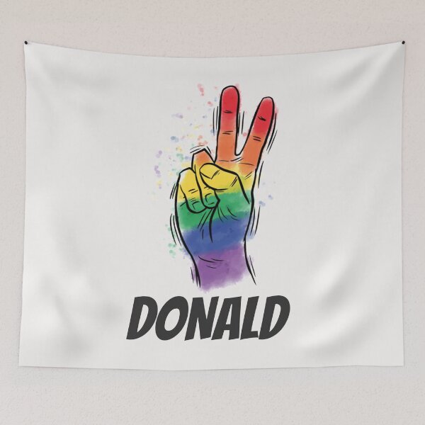 Item preview, Peace Donald designed and sold by ThundalyLife.