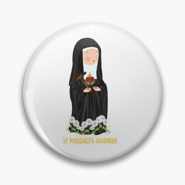 Item preview, Saint Margaret of Alacoque designed and sold by AlMAO2O.