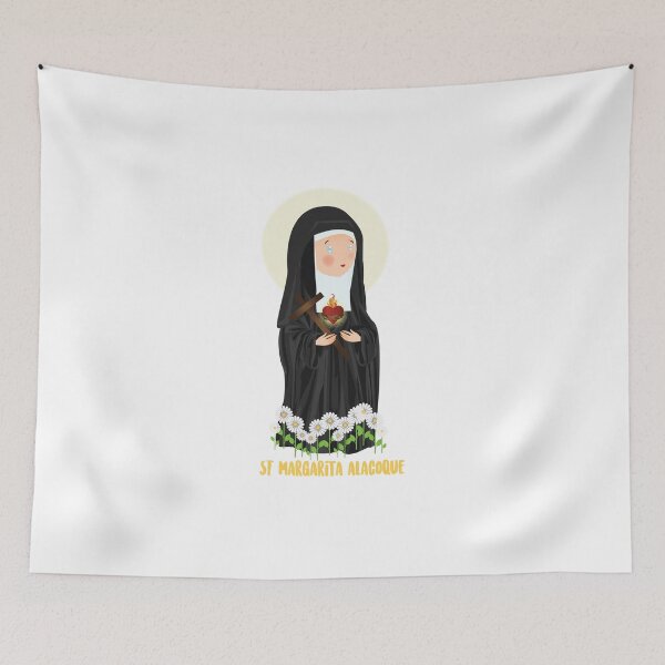 Item preview, Saint Margaret of Alacoque designed and sold by AlMAO2O.