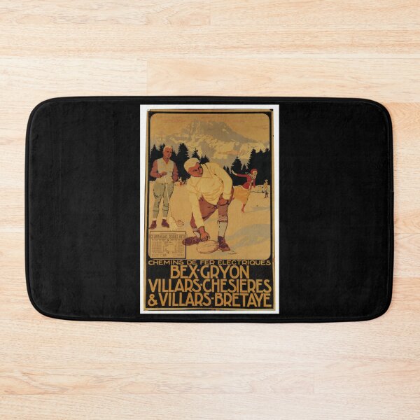 Item preview, retro chemin de fer bex gryon villars chesieres et villars bretaye designed and sold by CorasPosters.