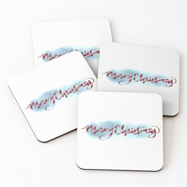 Item preview, Merry Christmas Calligraphy designed and sold by milcha-designs.