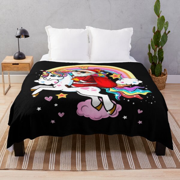 Item preview, Funny Christmas Santa Riding Unicorn Brings Gift To People designed and sold by JamesSalib67.