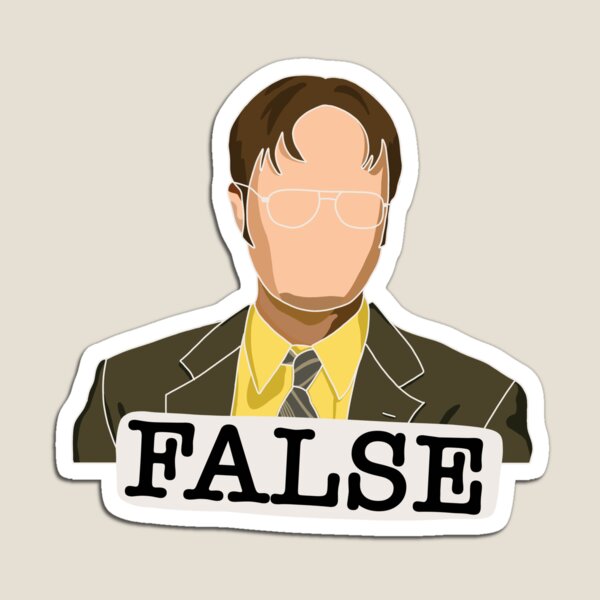 Item preview, Dwight Schrute Falsch designed and sold by these-designs.