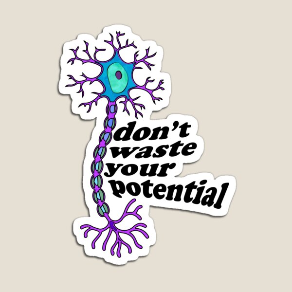 Aperçu de l'œuvre Neuron Motivation – Ne gaspillez pas votre potentiel créée et vendue par J Bigglesworth.