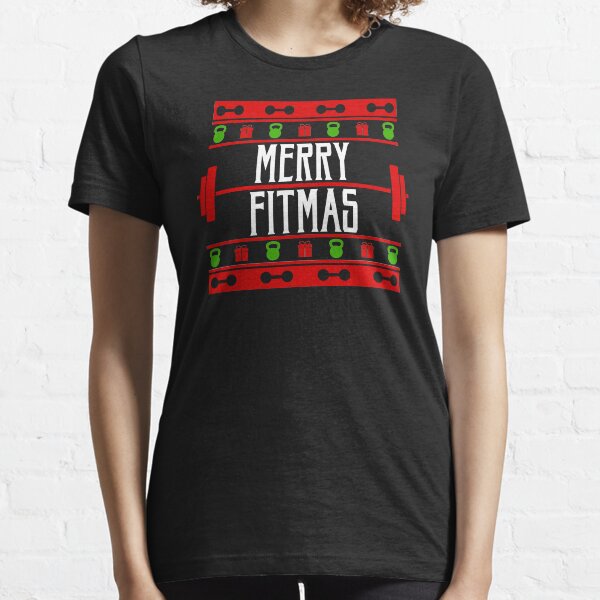 Merry Fitmas Essential T-Shirt
