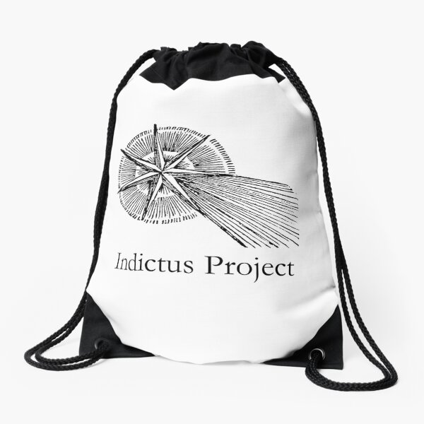 CANDOR ILLAESUS with large text Drawstring Bag
