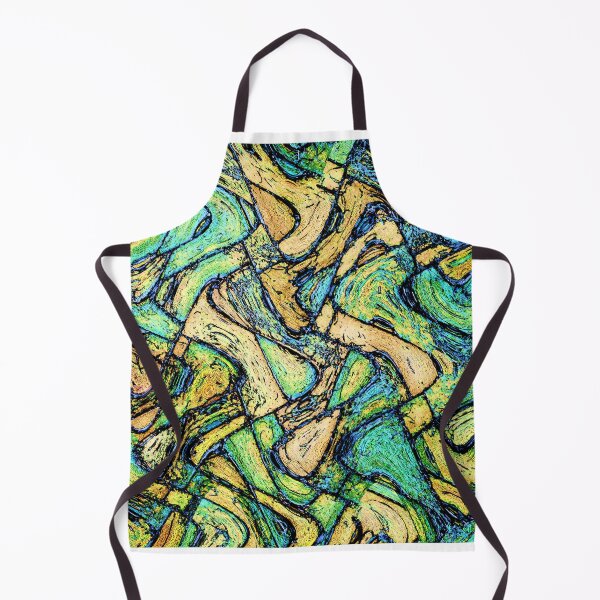 Item preview, Pavers Wave And Twist Panel Abstract Dark Design #26 designed and sold by Tom Janca.