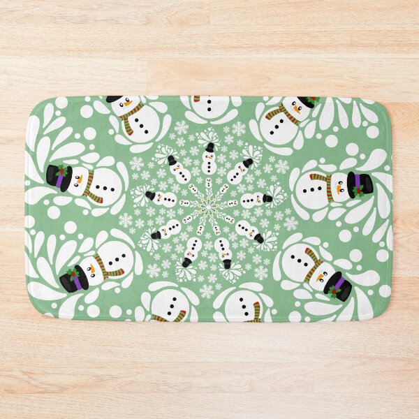 Item preview, snowman white theme christmas mandala  designed and sold by crizzysketch.