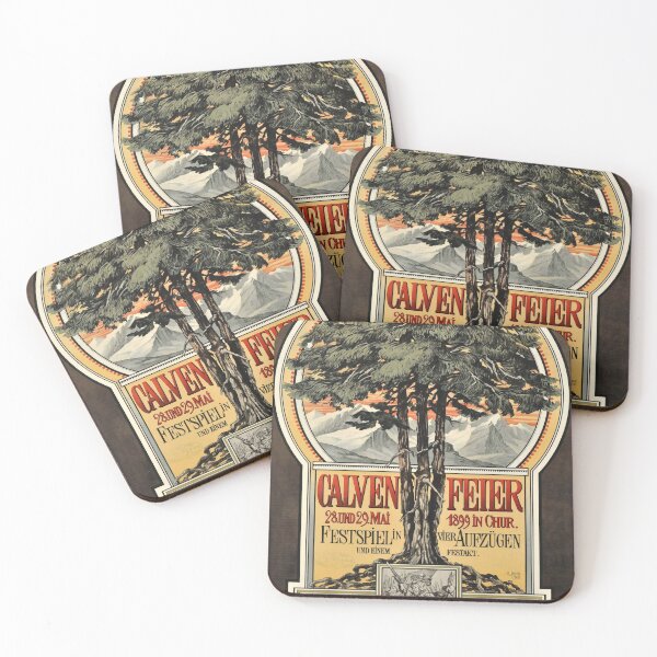 Item preview, retro calven feier designed and sold by CorasPosters.
