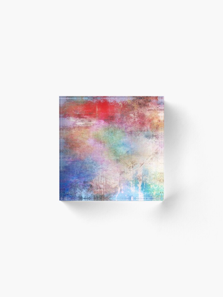 Alternate view of Abstract Painting Acrylic Block