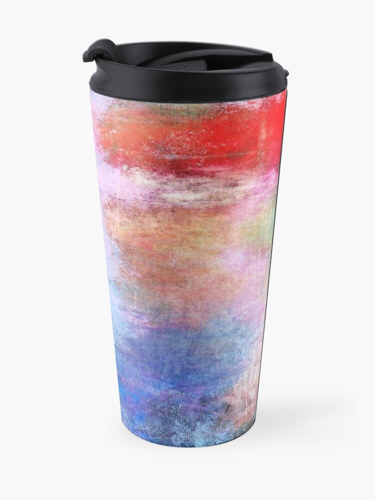 Alternate view of Abstract Painting Travel Mug