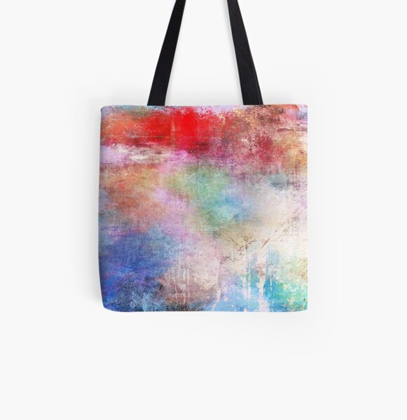 Abstract Painting All Over Print Tote Bag