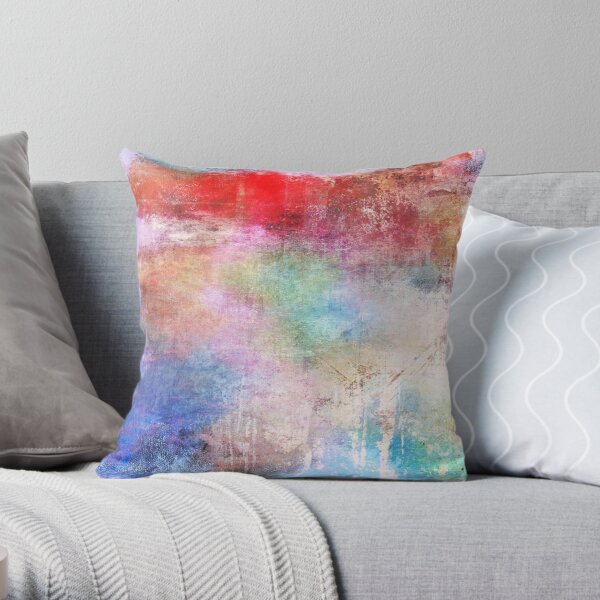 Abstract Painting Throw Pillow