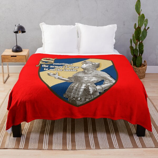 Item preview, SOMETIMES, THE ARMOR I WEAR IS ON THE INSIDE designed and sold by ArtsArtyArt.