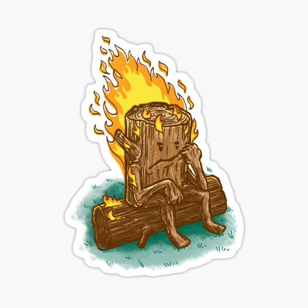 Bad Day Log Sticker