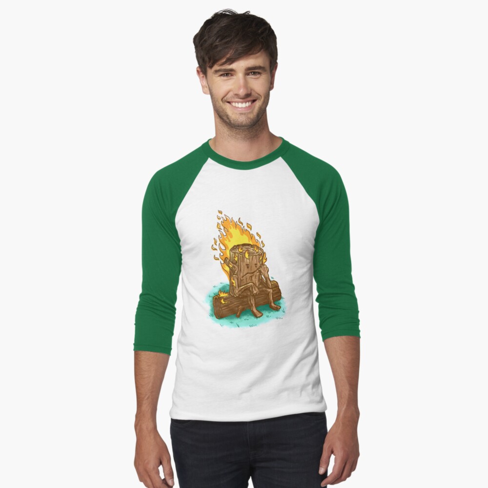 Item preview, Baseball ¾ Sleeve T-Shirt designed and sold by nickv47.
