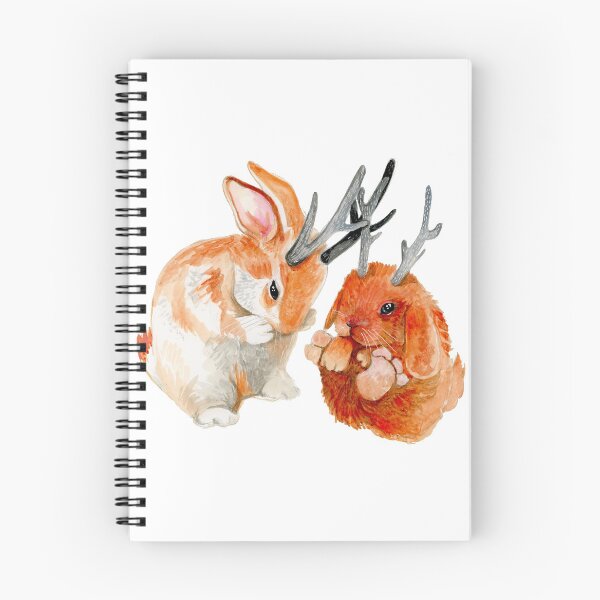 Item preview, jackelope bunny fight  designed and sold by Deann Acton.