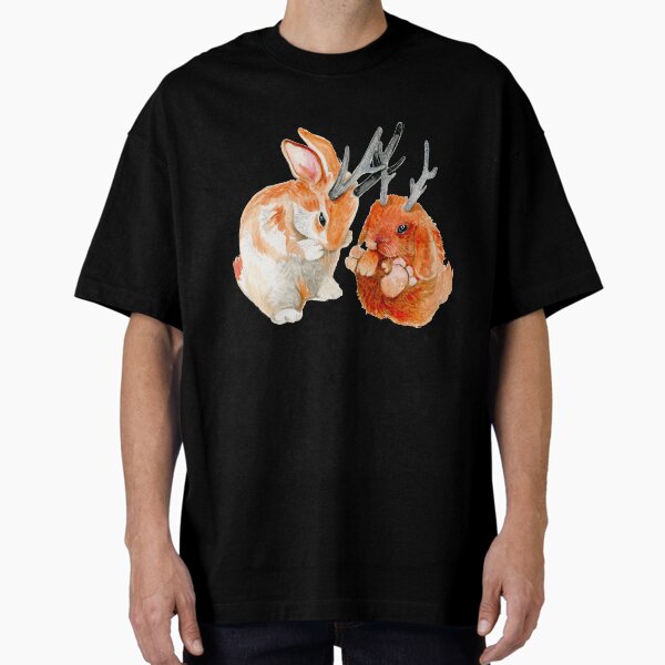 Item preview, jackelope bunny fight  designed and sold by Deann Acton.