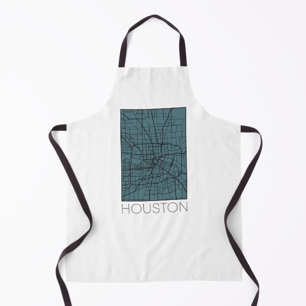 Item preview, Houston Street Map Black and Blue designed and sold by HelloGentry.