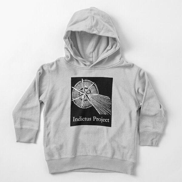 CANDOR ILLAESUS with large text, inverse Toddler Pullover Hoodie