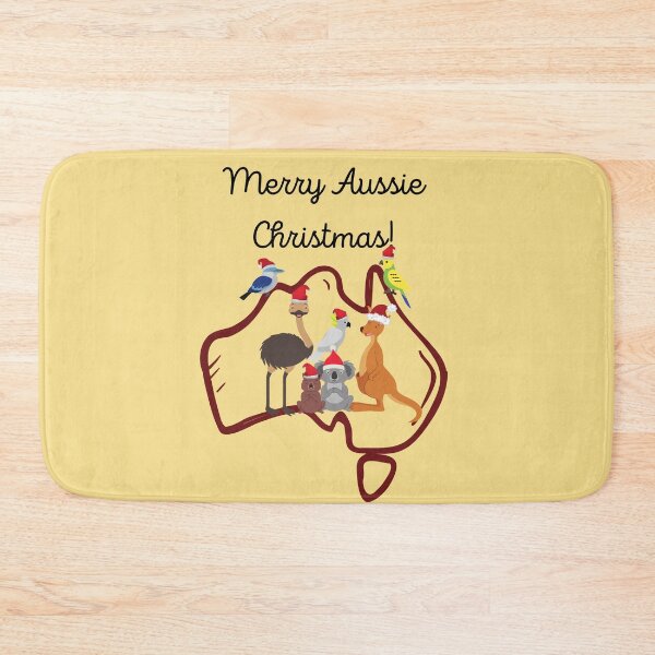 Item preview, Australian Christmas Merry Aussie Christmas Australian Animals designed and sold by Mommaspouch.