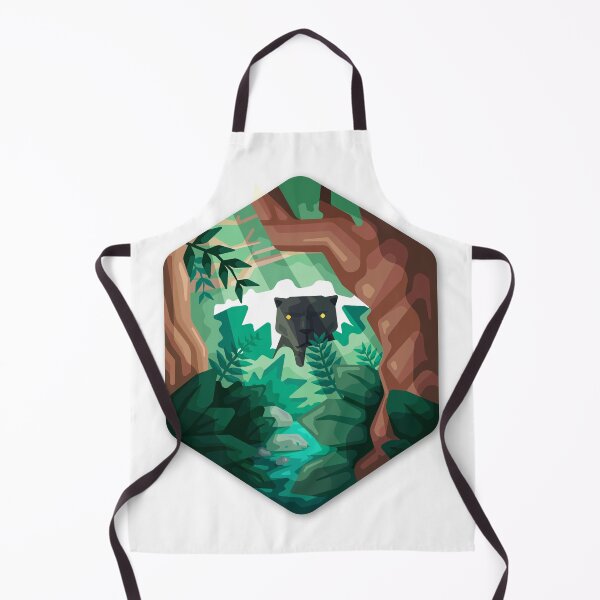 Item preview, Black panther in the jungle designed and sold by DeoDude.