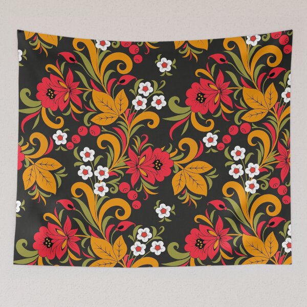 Item preview, khokhloma flower designed and sold by Aleks96.