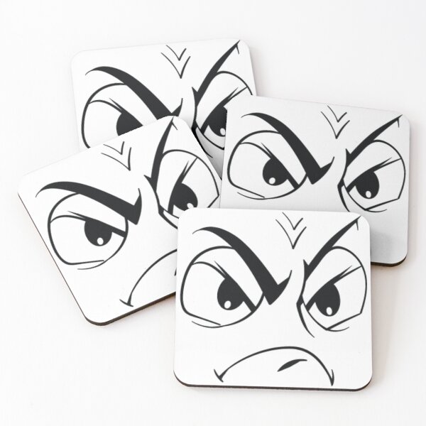 Item preview, angry face designed and sold by Ramen  De.