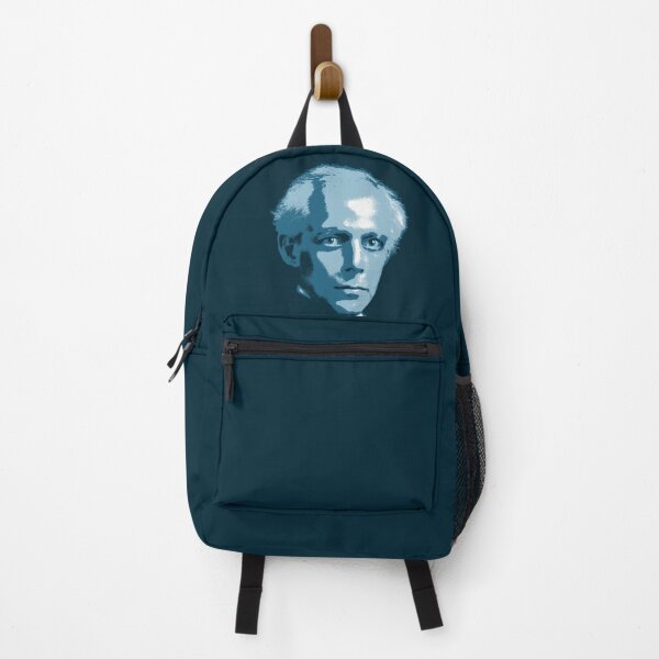 Item preview, Béla Bartók Cerulean Blue Portrait designed and sold by zavadadesigns.
