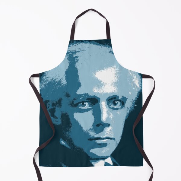 Item preview, Béla Bartók Cerulean Blue Portrait designed and sold by zavadadesigns.