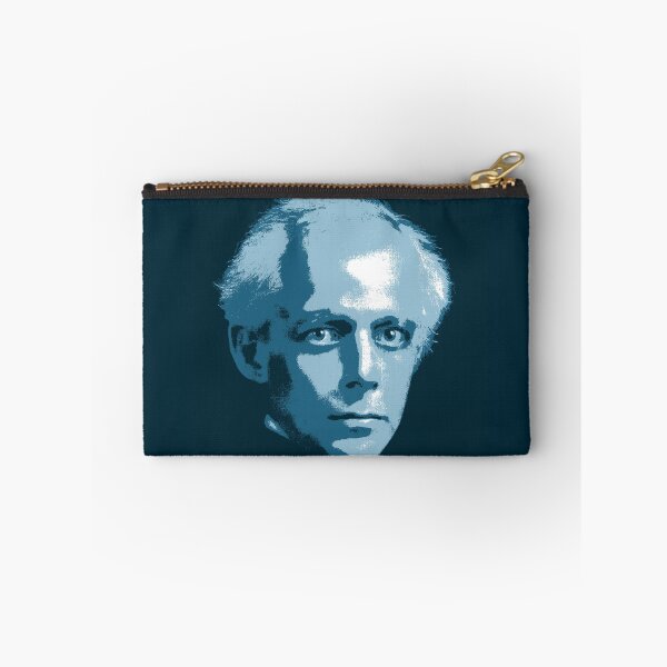 Item preview, Béla Bartók Cerulean Blue Portrait designed and sold by zavadadesigns.