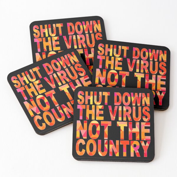 Item preview, Shut down the virus not the country designed and sold by aktiveaddict.