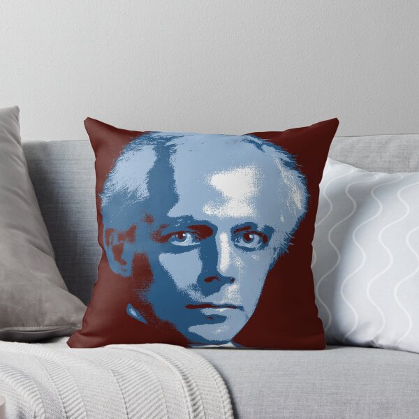 Item preview, Béla Bartók Red Blue Portrait designed and sold by zavadadesigns.