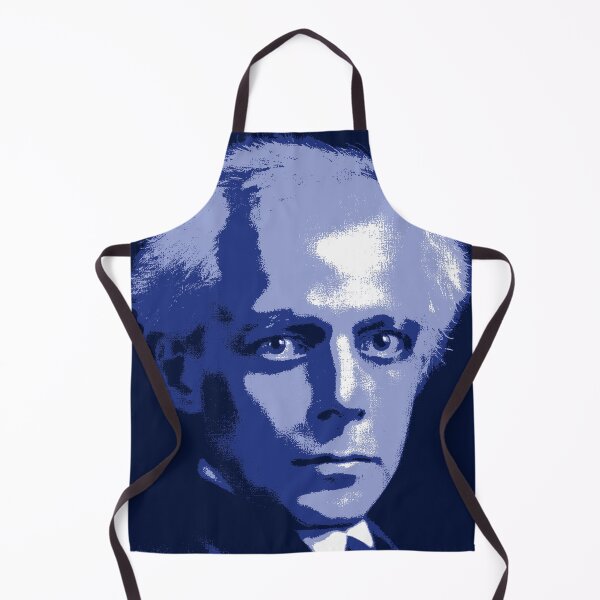 Item preview, Béla Bartók Navy Blue Portrait designed and sold by zavadadesigns.