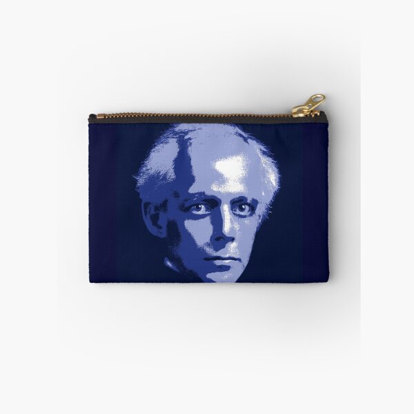 Item preview, Béla Bartók Navy Blue Portrait designed and sold by zavadadesigns.