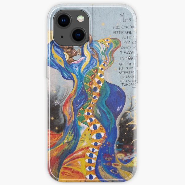 Black Mother iPhone Soft Case