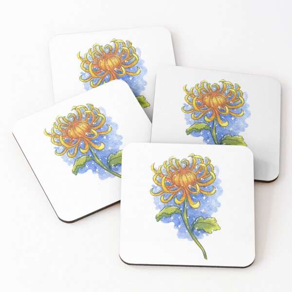 Item preview, Chrysanthemum Flower designed and sold by WatchuDrawing.
