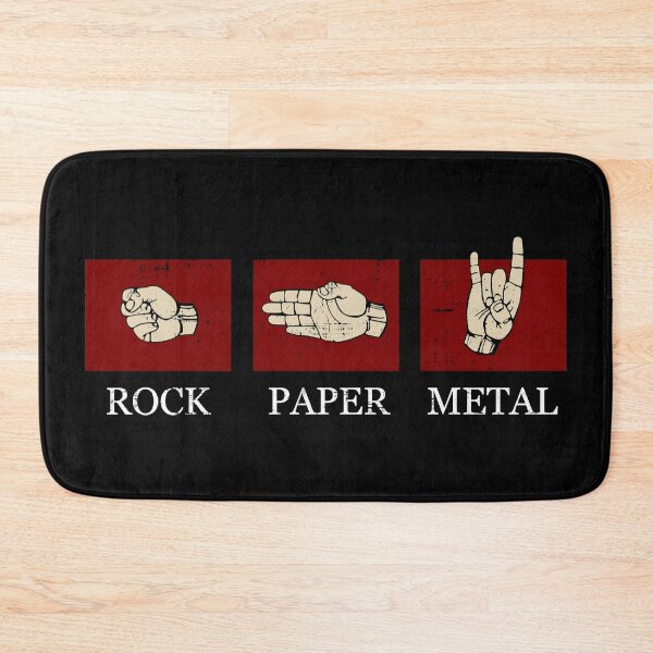 Item preview,  Rock Paper Metal  designed and sold by CrudePlacid.