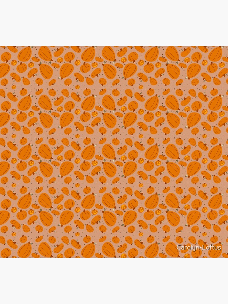 Falling for Autumn-Pumpkin Pattern by Carolyn-Loftus