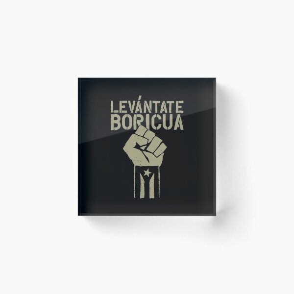 Item preview, Bandera Levantate Boricua Puerto Rico designed and sold by NearDoubt.