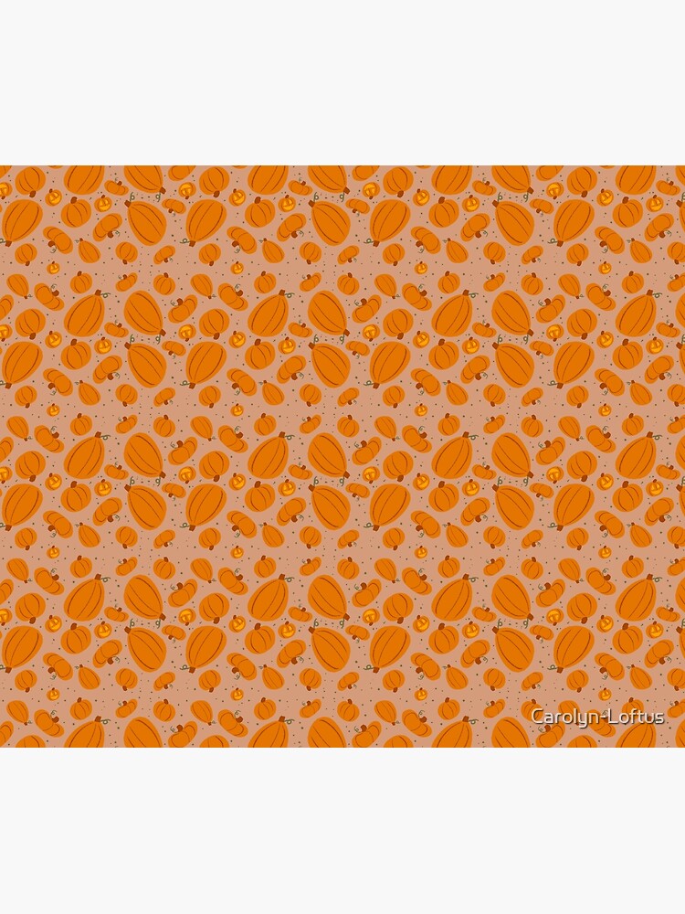 Falling for Autumn-Pumpkin Pattern by Carolyn-Loftus