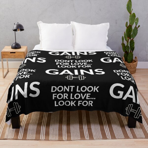 Item preview, DONT LOOK FOR LOVE LOOK FOR GAINS BLACK DESIGN designed and sold by unclejab.