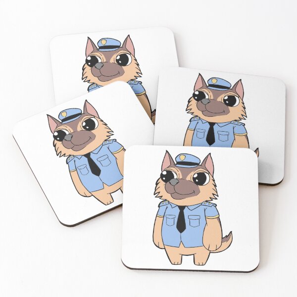 Item preview, Cute Police Dog designed and sold by papijandi.