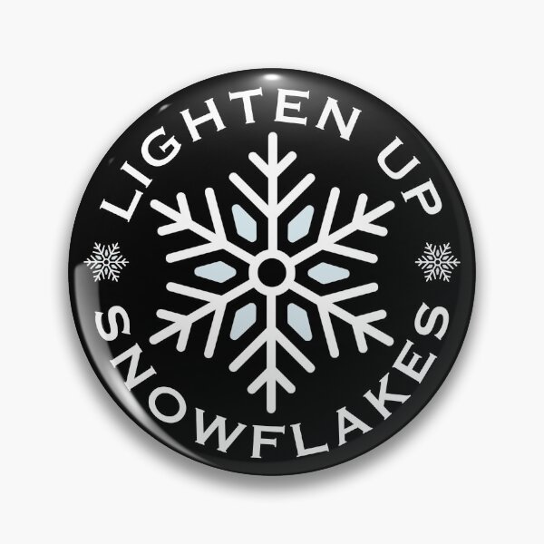 Item preview, Lighten Up Snowflakes designed and sold by BeerBro-Designs.