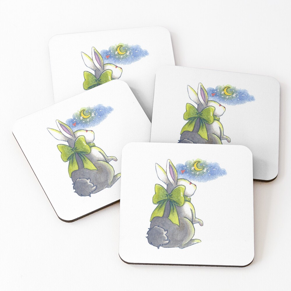 Item preview, Coasters (Set of 4) designed and sold by WatchuDrawing.