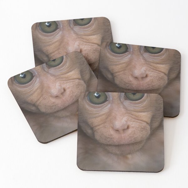 Item preview, Cute Baby Monkey Face designed and sold by SAVWIS.