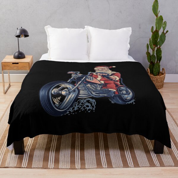 Item preview, Ride Santa Funny Cool Badass Merry Christmas Santa Claus Riding Motorcycle Gift designed and sold by MiscelChr.